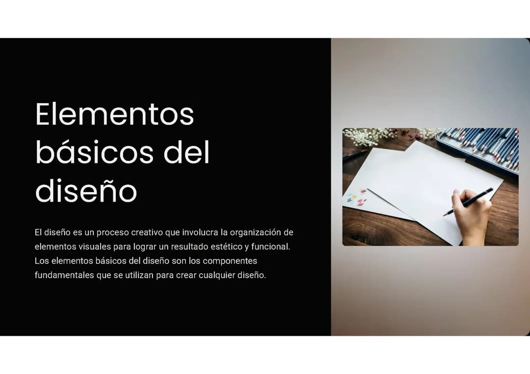 Elementos básicos del diseño : 