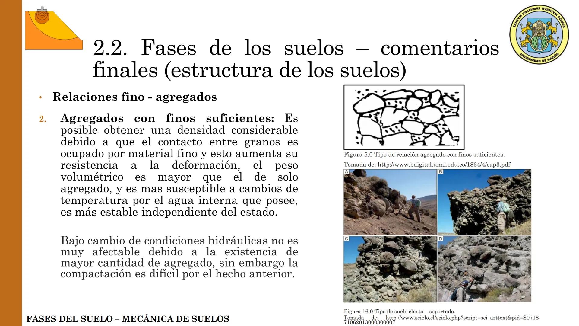 ESPECIALIZACIÓN EN
GEOTECNIA
MECANICA DE SUELOS
Capítulo 2.
Propiedades físicas del
suelo 2.1 – 2.2 Relaciones gravimétricas –
Fases de los 