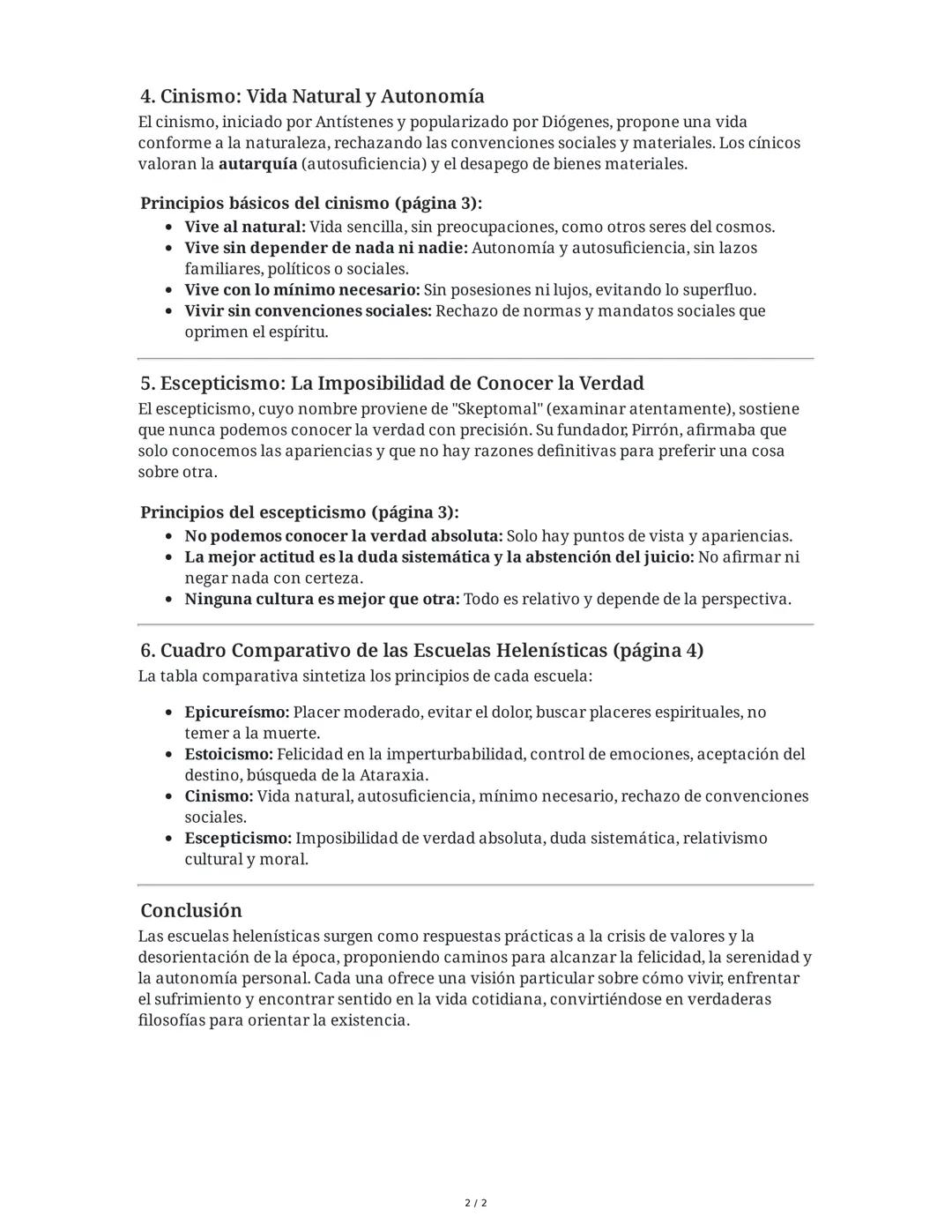 Filosofía Helenística: Resumen Integral
1. Contexto Histórico y Características Generales
El helenismo es un periodo histórico de la civiliz