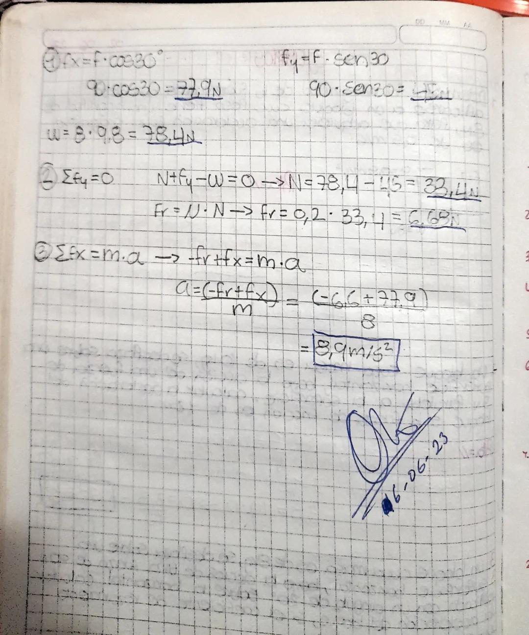 OD
MM
SEGUNDA LEY DE
NEWTON
DINÁMICA
Para que un dojeto se Mueva rapidamente, debes
aflicane Mucha fuerza. Por ejemplo, al empuyor un
cano, 