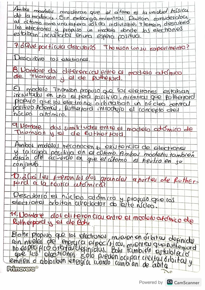 Pasantia - Resumen.
· la evolución de los modelos atómicos refleja el
desarrollo progresivo de nuestra comprensión de
la estructura de la ma