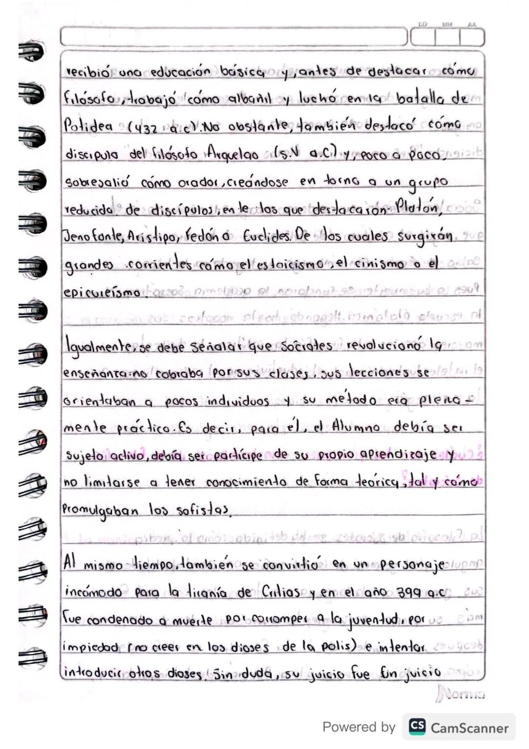 Sociates (EwkpaTnc) (470-399 a.C)
Couples 19
gudman lab repeat but won 19. greitam
Su filosofía marcó un antes y un después en la historia. 