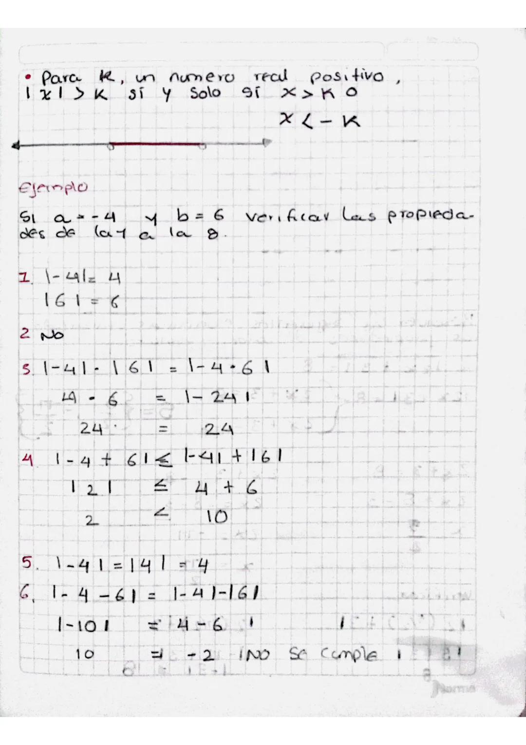 010323
Valor absoluto
El valor absoluto de un numero real representa
la distancia que hay
Cero (O).
dasda esa
numero a
1 a1 ={\
que es igual