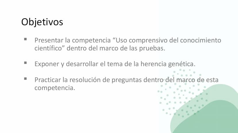 Ciencias
Naturales icfes v
mejor saber
COMPETENCIAS
COMPONENTES
La prueba evalúa tras
competencias por medio de
58 preguntas de selección
mú