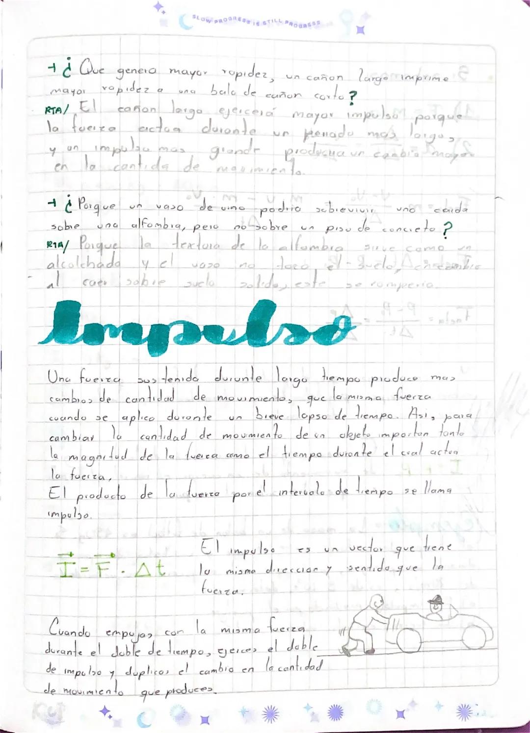SLOW PROGRESS IS STILL PROGRESS
Cantidad
de
movimiento
Todos sabemos que
que a
92
31530
balon
sabemos
es
mas dificil detener
con la
oh
d
93
