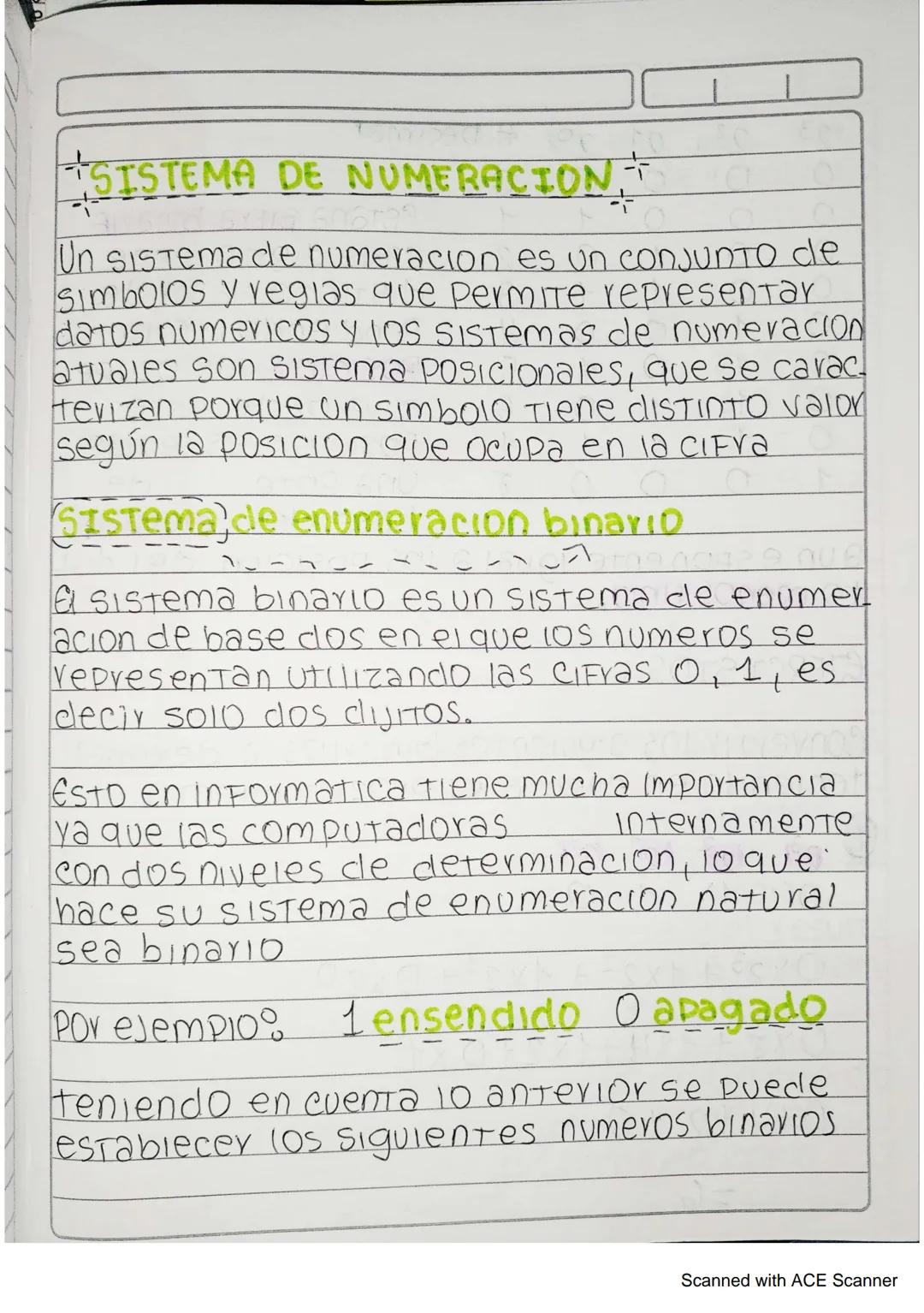 "SISTEMA DE NUMERACION,
Un sistema de numeracion es un conjunto de
Simbolos y regias que permite representar
datos numeriCOS Y LOS SISTemas 