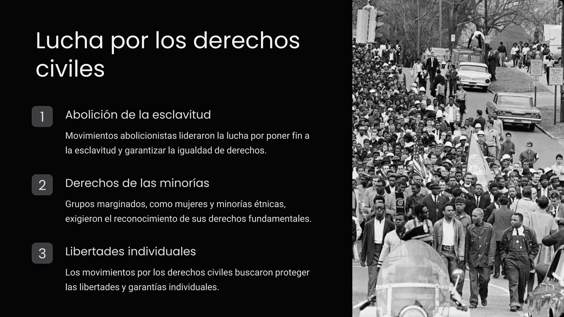 Movimientos
sociales y
políticos en el
siglo XIX

Los movimientos sociales y políticos del siglo XIX fueron
cruciales para impulsar la lucha