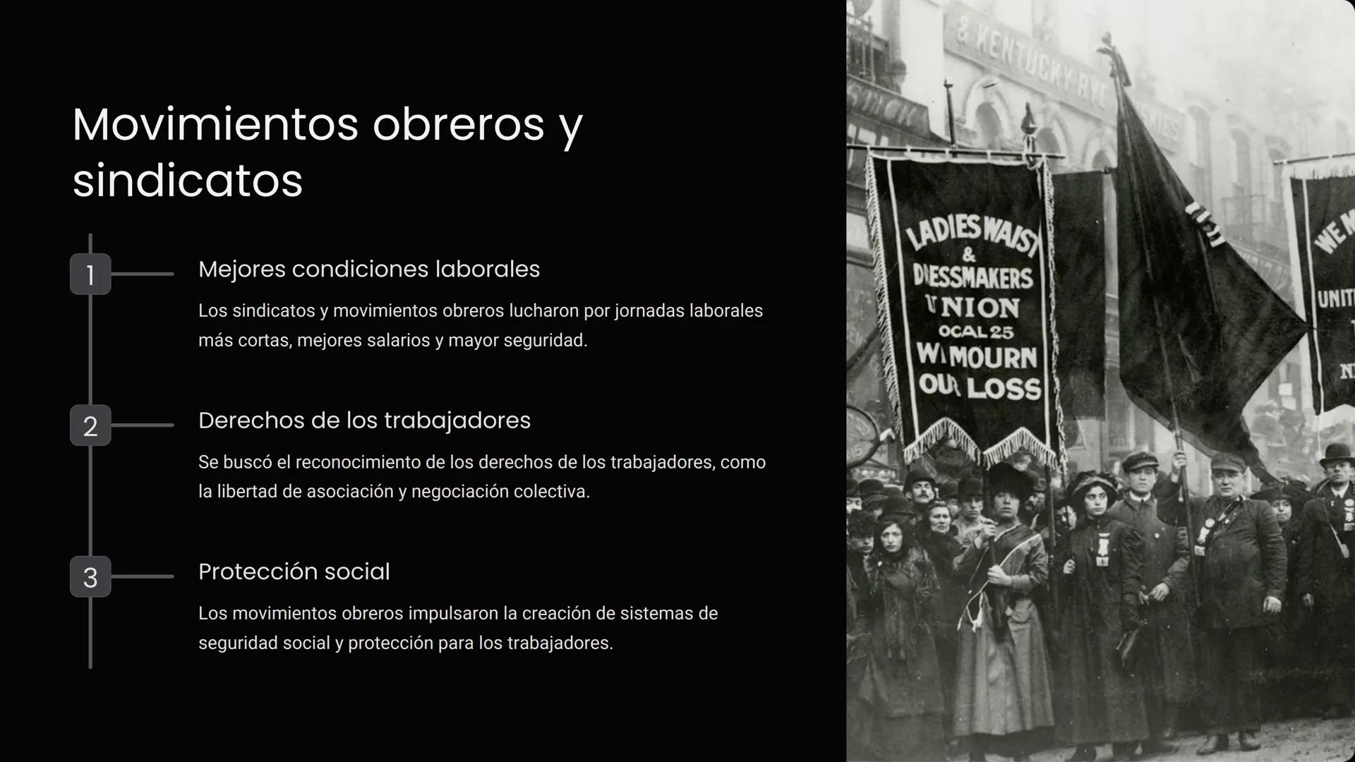 Movimientos
sociales y
políticos en el
siglo XIX

Los movimientos sociales y políticos del siglo XIX fueron
cruciales para impulsar la lucha