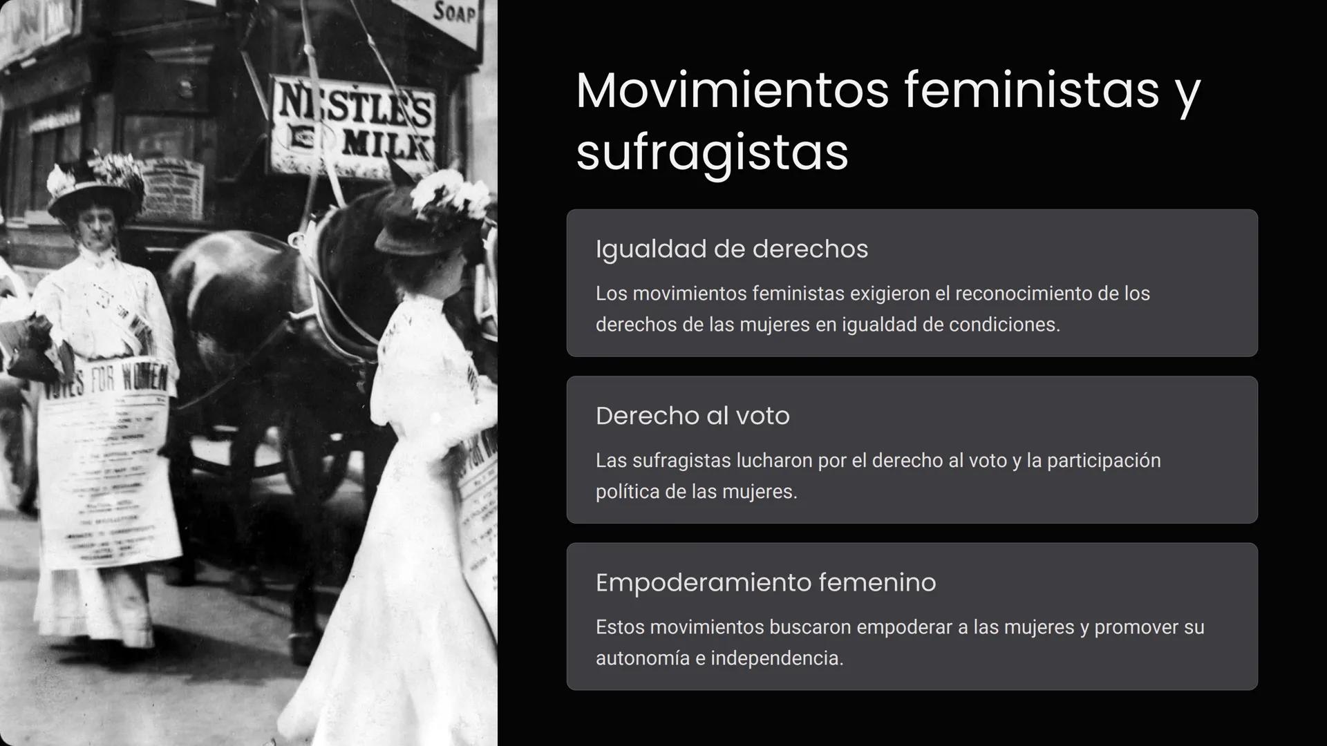 Movimientos
sociales y
políticos en el
siglo XIX

Los movimientos sociales y políticos del siglo XIX fueron
cruciales para impulsar la lucha