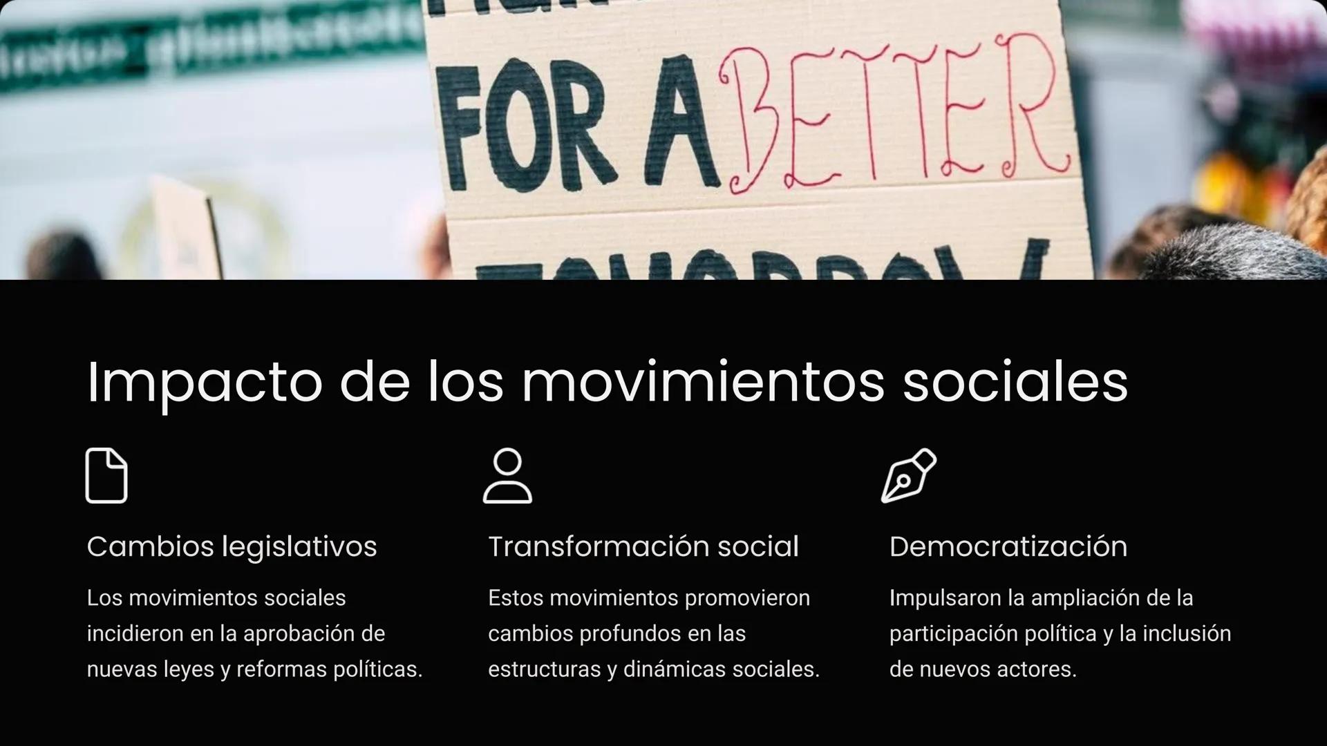 Movimientos
sociales y
políticos en el
siglo XIX

Los movimientos sociales y políticos del siglo XIX fueron
cruciales para impulsar la lucha