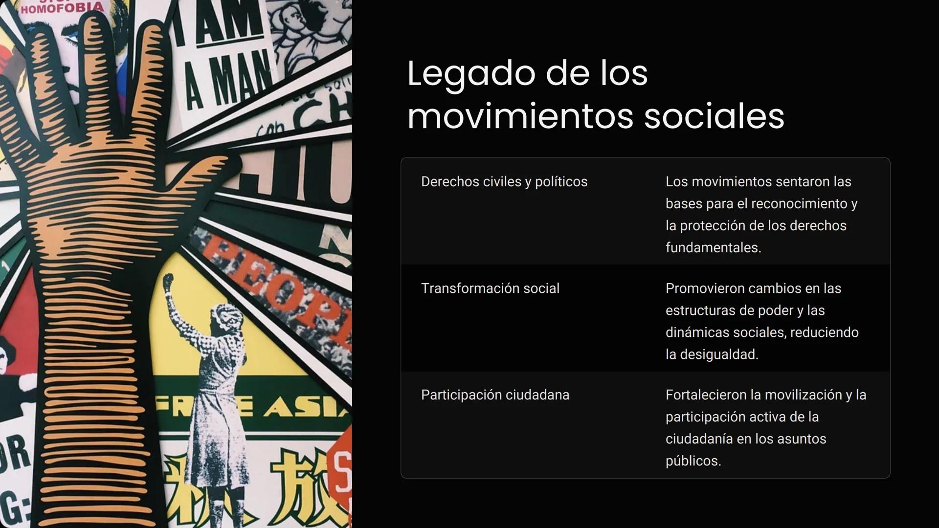 Movimientos
sociales y
políticos en el
siglo XIX

Los movimientos sociales y políticos del siglo XIX fueron
cruciales para impulsar la lucha