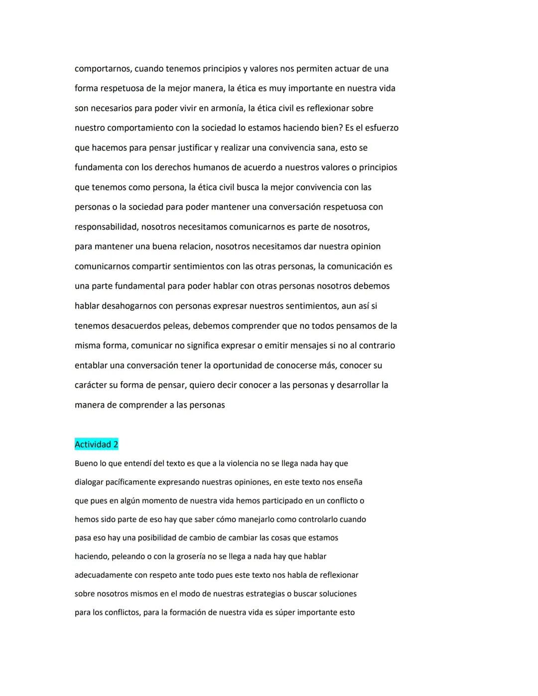 LA COMUNIDAD
EDUCATIVA
=
ENRIQUECE MI
RELACION CON LOS OTROS
Actividad 1: Desarrolla una enseñanza de los temas 3 y 4 en donde expliques por