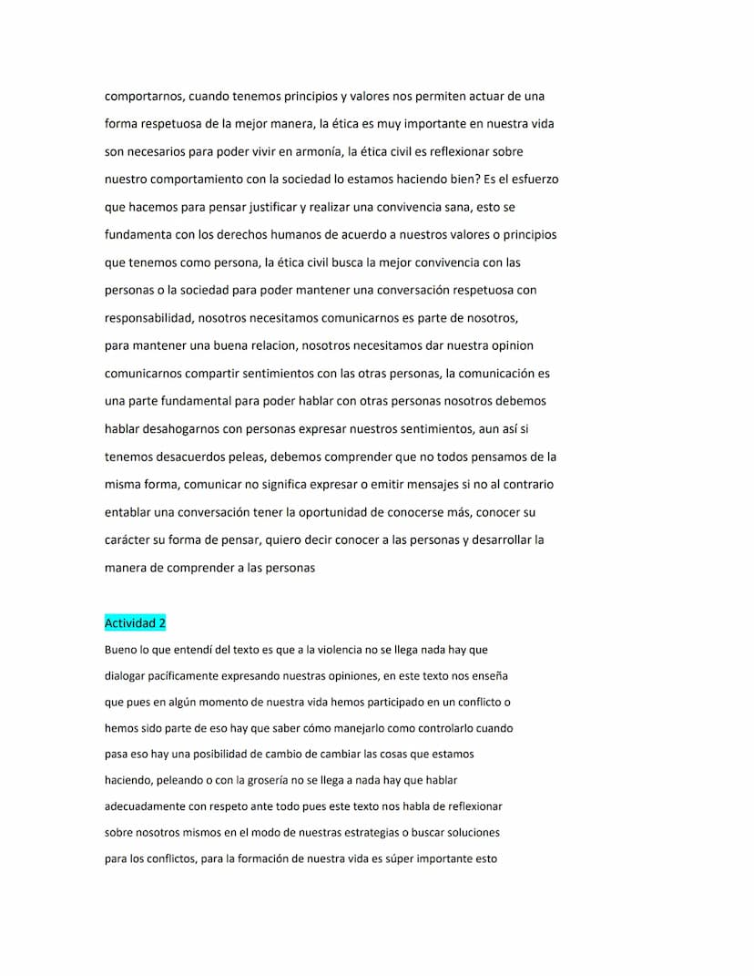 LA COMUNIDAD
EDUCATIVA
=
ENRIQUECE MI
RELACION CON LOS OTROS
Actividad 1: Desarrolla una enseñanza de los temas 3 y 4 en donde expliques por