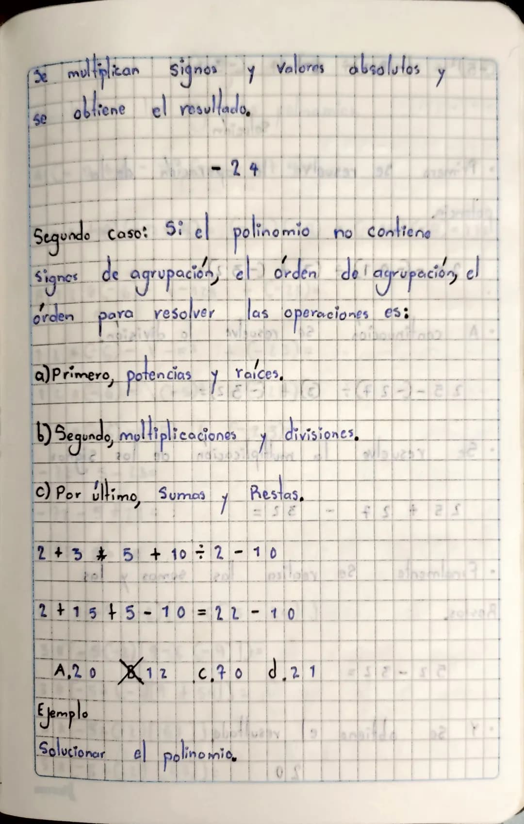 Polinomios
Aritméticos con
Números Enteros
Un
polinomio atitmético
es
659
expresión
natemética
9
la que aparecen
Indicadas
Varias
operacione