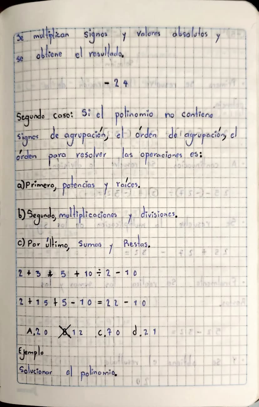 Polinomios
Aritméticos con
Números Enteros
Un
polinomio atitmético
es
659
expresión
natemética
9
la que aparecen
Indicadas
Varias
operacione