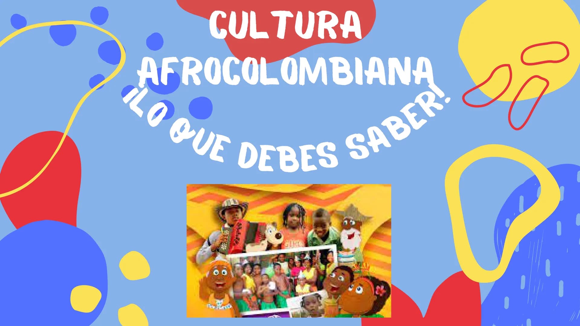 CULTURA
AFROCOLOMBIANĄ
LO QUE DEBES SABER!
GIRL Quienes son los
afrocolombianos?
Este termino se usa para
referirnos a las personas que son
