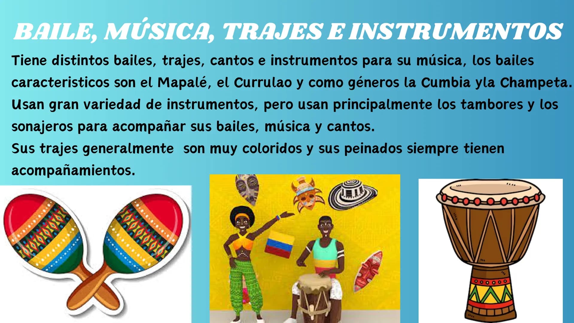 CULTURA
AFROCOLOMBIANĄ
LO QUE DEBES SABER!
GIRL Quienes son los
afrocolombianos?
Este termino se usa para
referirnos a las personas que son
