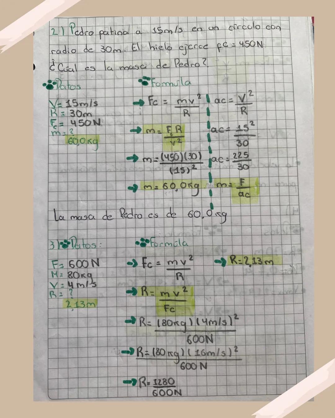 Movimiento Circular
Uniforme
-b±√6²-4ac
2a
-px+9=0
X-6-24
X+a-b
f(x)=tanx
a
X1/2
" f(x) =>
Apuntes para Bachillerato TEMA/MATERIA
DIA MES AÑ