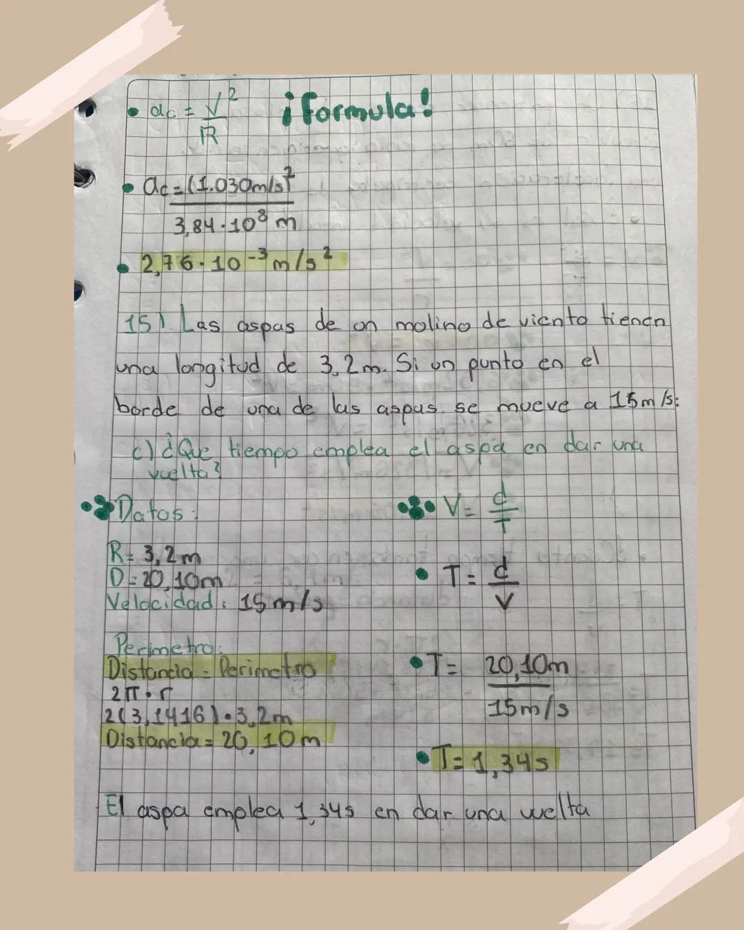 Movimiento Circular
Uniforme
-b±√6²-4ac
2a
-px+9=0
X-6-24
X+a-b
f(x)=tanx
a
X1/2
" f(x) =>
Apuntes para Bachillerato TEMA/MATERIA
DIA MES AÑ