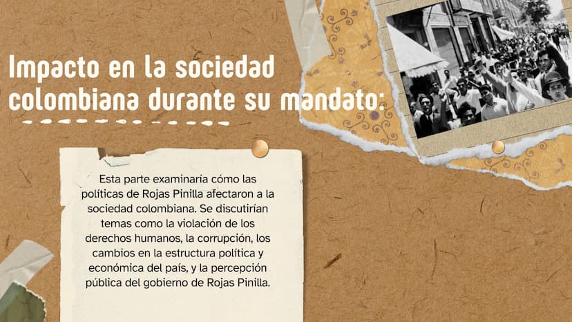 Gustavo Rojas
Pinilla
Gustavo Rojas Pinilla fue un militar y político colombiano que gobernó
como presidente de Colombia desde 1953 hasta 19