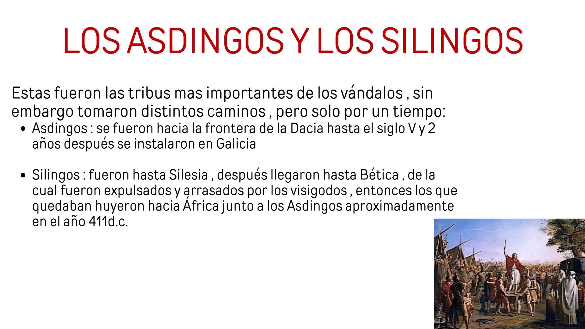 LOS VANDALOS ORIGEN
Eran un pueblo germano que se encontraba en las fronteras del Imperio
Romano y se destaco por su crueldad y sus métodos 