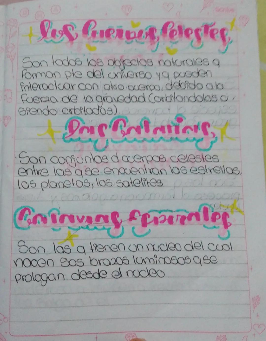 # los Guernes Celestes

Son todos los objecios naturales q
forman pte del universo ya pueden
interactuar con otro cuerpo, debido a la
Fuerza