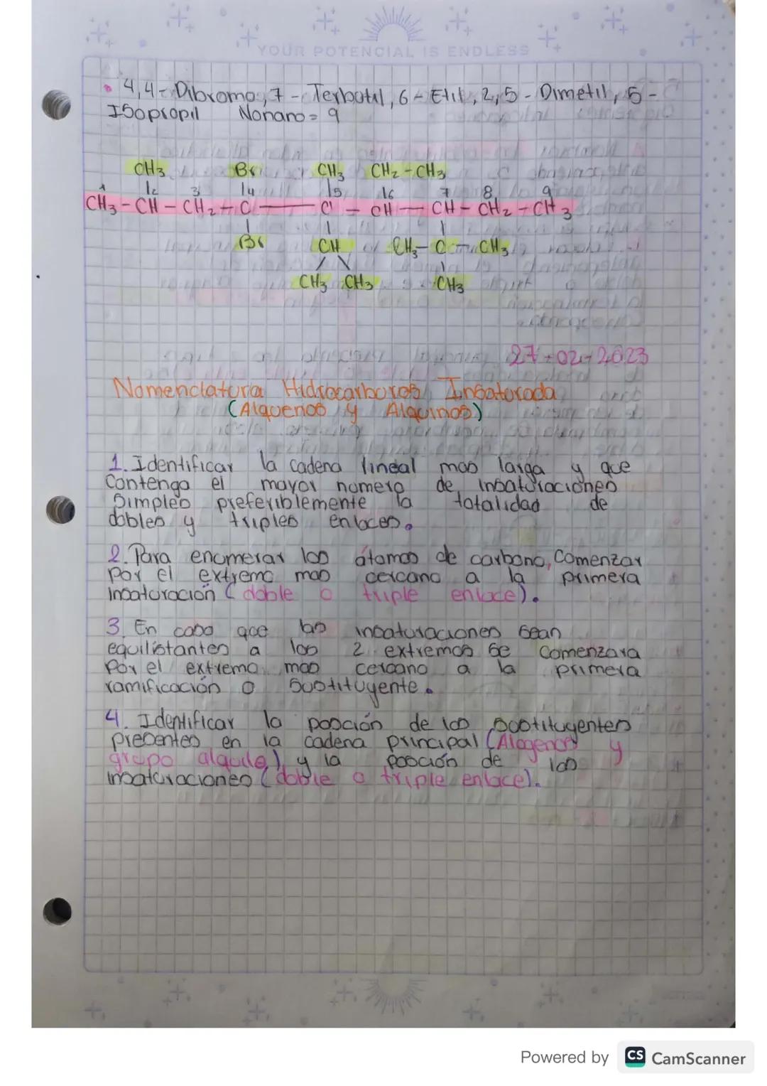 O
YOUR POTENCIAL IS ENDLESS
Introducción Quimica
organica
6-02-2023
La acimica organica tambien
eo llamada
Quimica del
Carbono"
Compuestos :