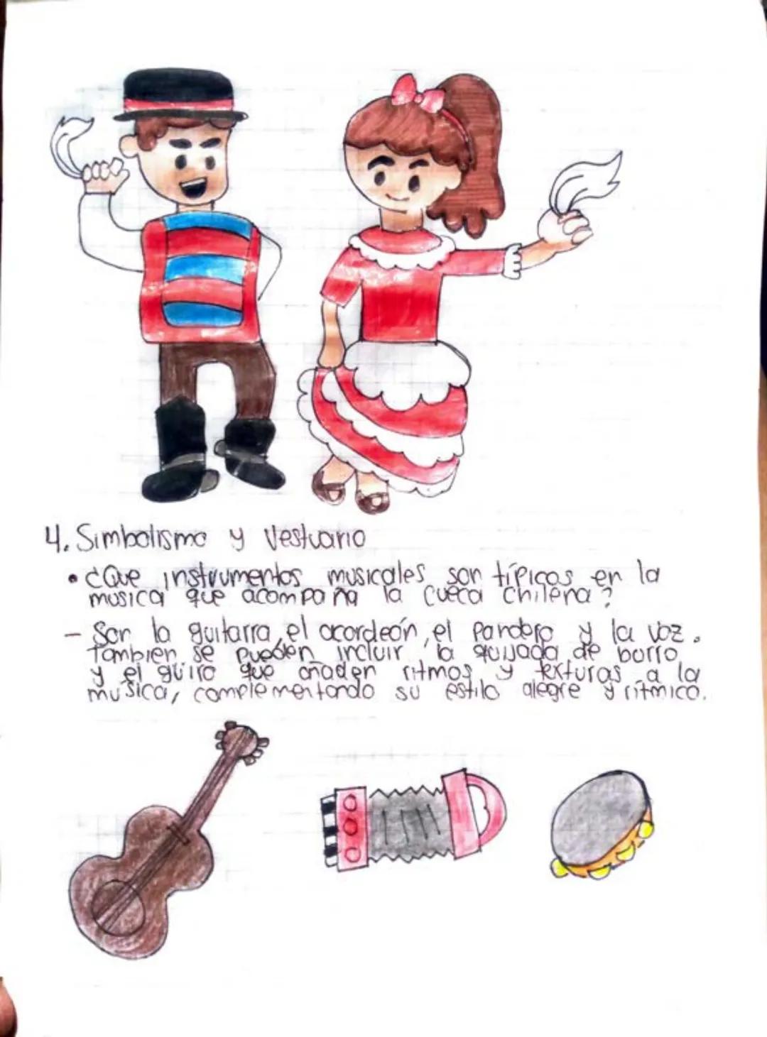 Taller: Chile y la Cueca Chilena
1. ¿Que es la Cueca Chilena?
-Lo Cueca es una danza de Parejas sueltas mixtas
de bailarines con Pañuelo
en 