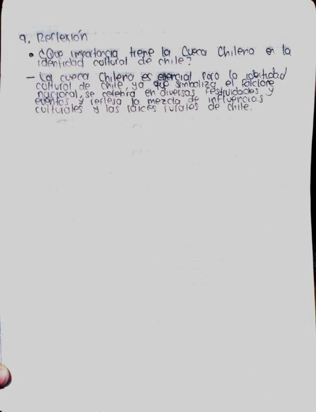 Taller: Chile y la Cueca Chilena
1. ¿Que es la Cueca Chilena?
-Lo Cueca es una danza de Parejas sueltas mixtas
de bailarines con Pañuelo
en 