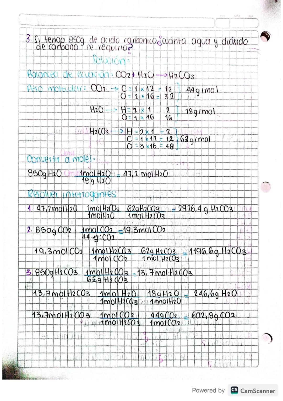 DD
MM AA
3 02 2023

# EstequioMCTRIQ

PASO 1= Escribir la ecuación química
Paso 2: Balancear la ecuación
Paso 3: Hallar los pesos moleculare