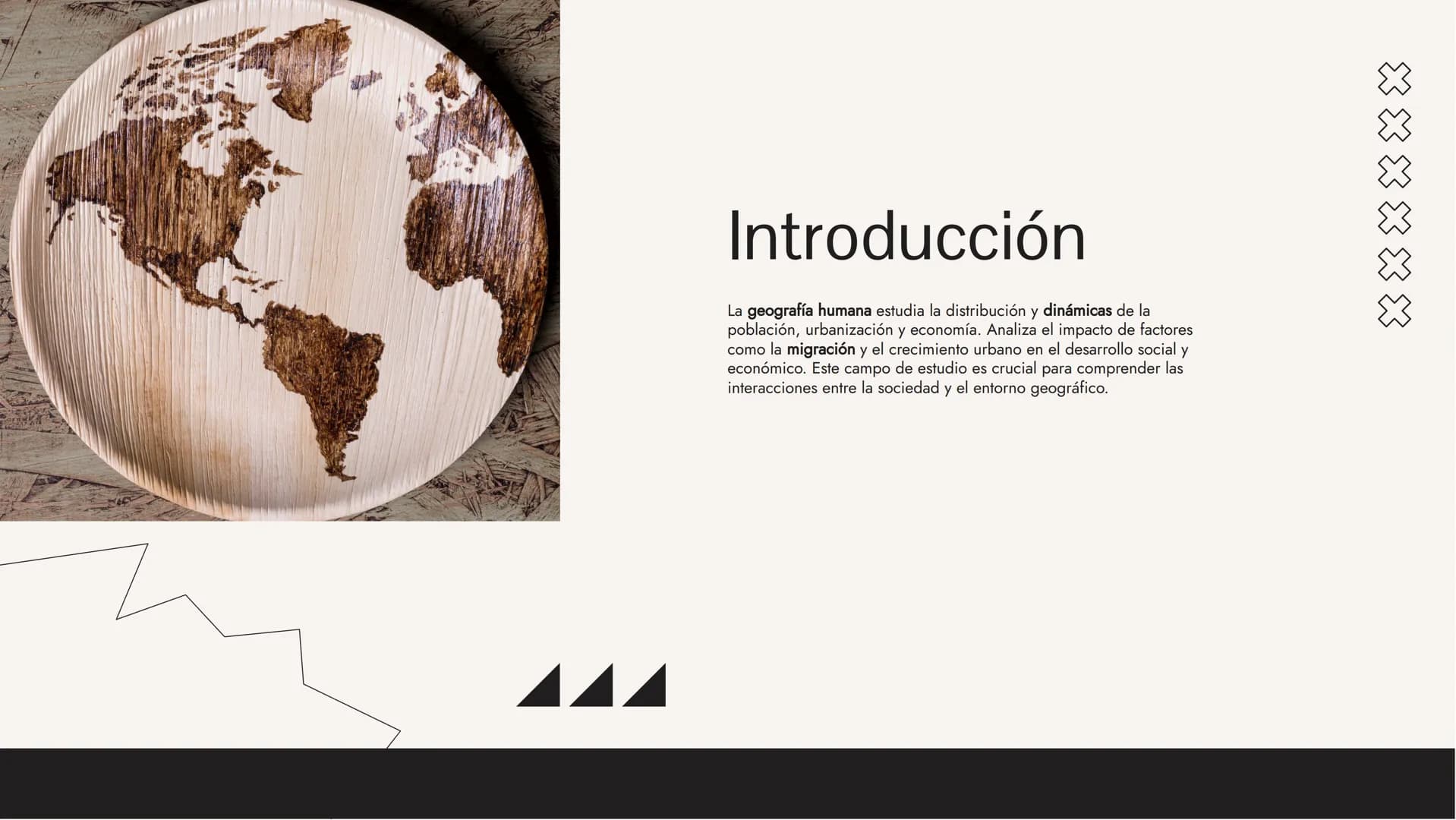 Geografía Humana: Dinámicas de
Población, Urbanización y Economía Introducción
La geografía humana estudia la distribución y dinámicas de la