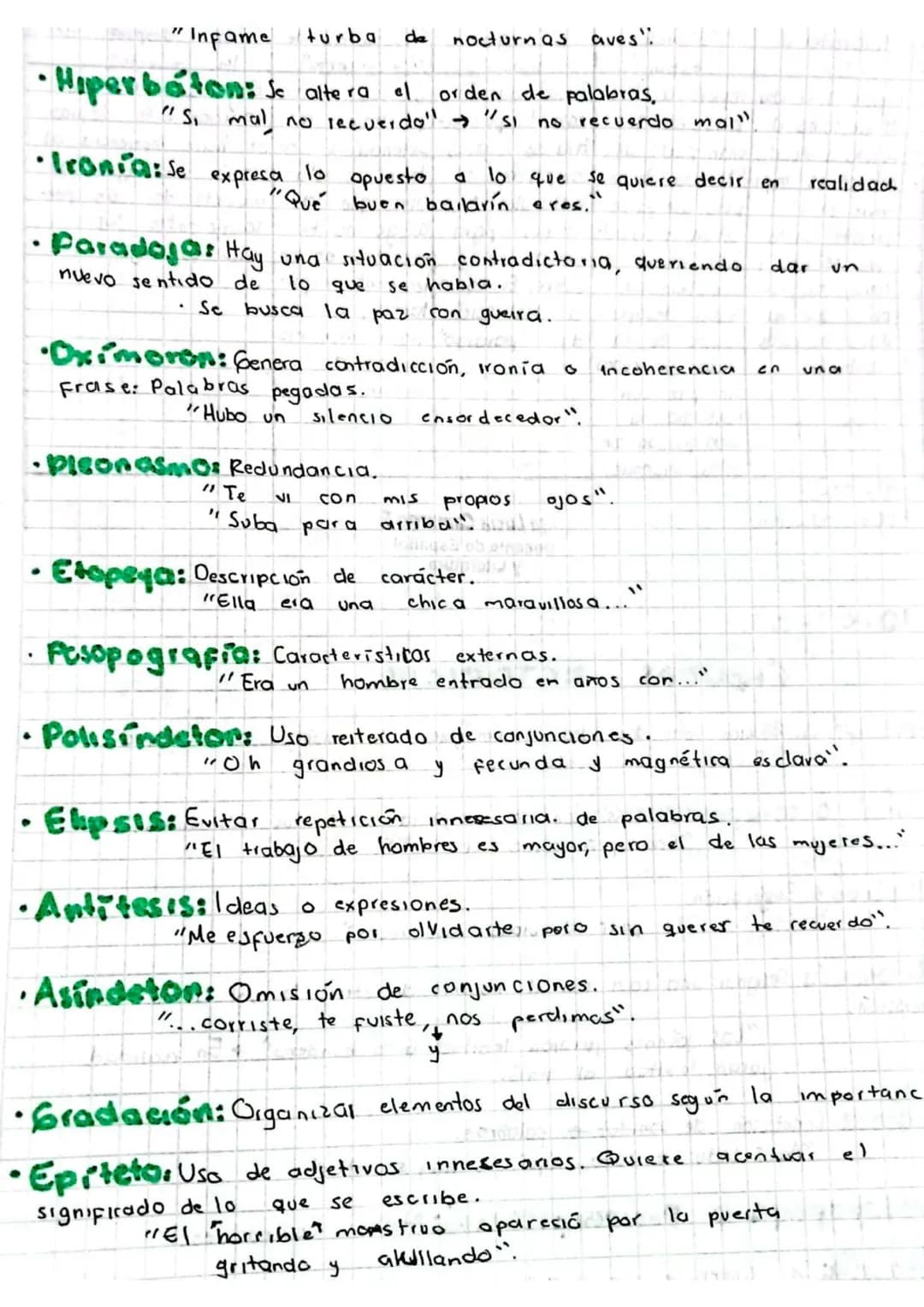 FIGURAS
RETÓRICAS
•Metáfora: Relación entre dos ideas o
"
Tus
Imágenes, de analogia o semejanza.
Ojos son verde selva".
Simil o comparacion: