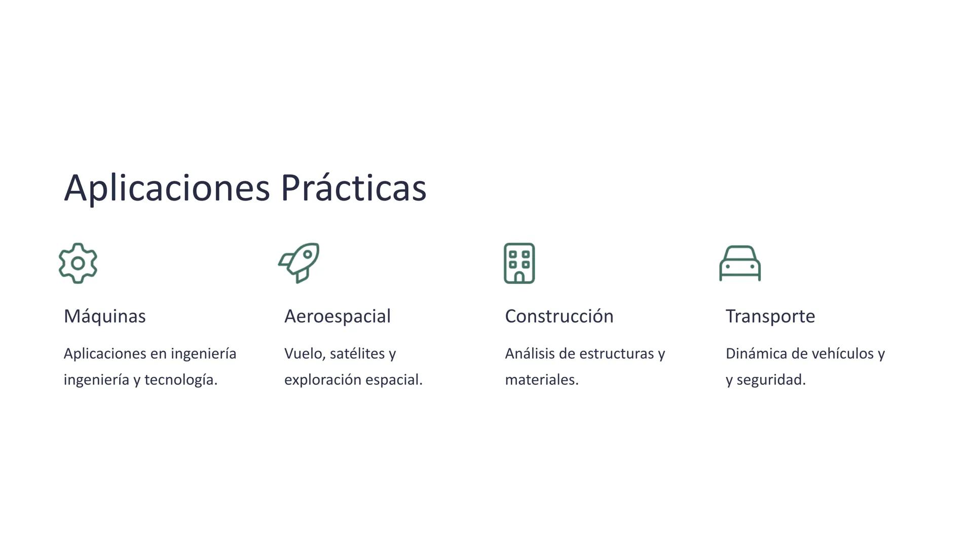 Mecánica

La mecánica es la rama de la física que estudia el movimiento y las
las fuerzas que lo producen. Abarca conceptos fundamentales co