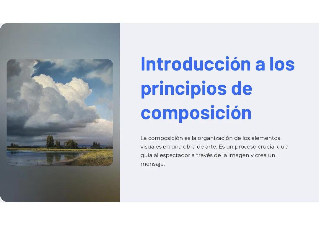 Principios de composición 