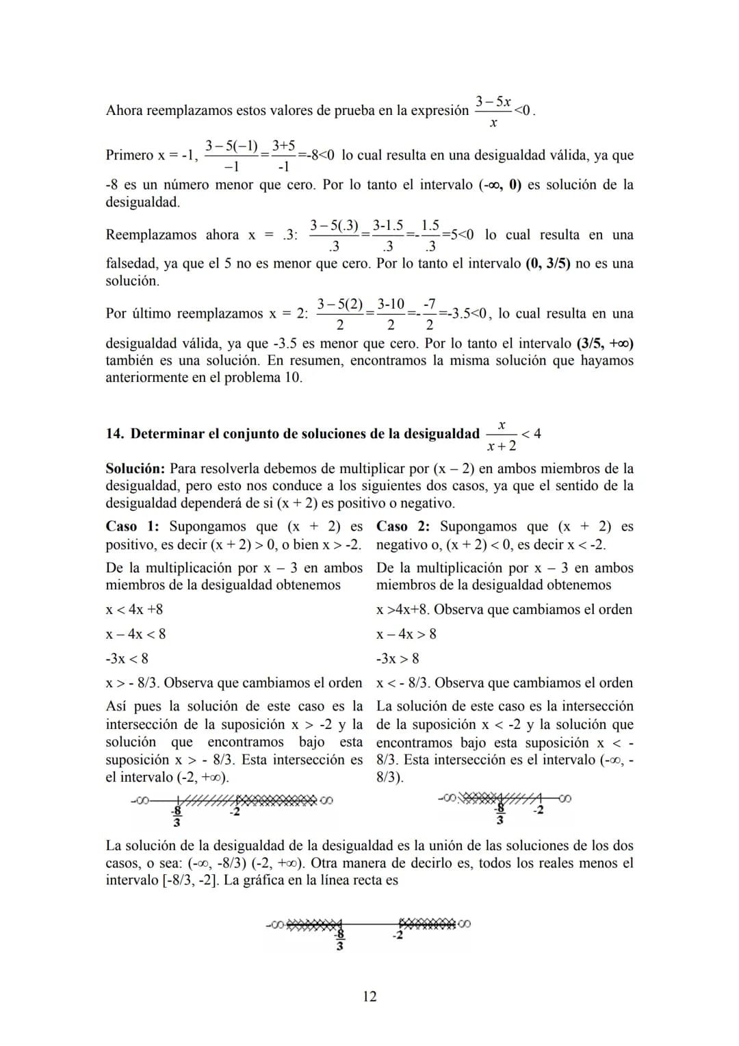 Contenido
Desigualdades
I. Desigualdades..
0. Introducción......
1. Propiedades de las desigualdades.
2. Intervalos..........
3. Problemas d