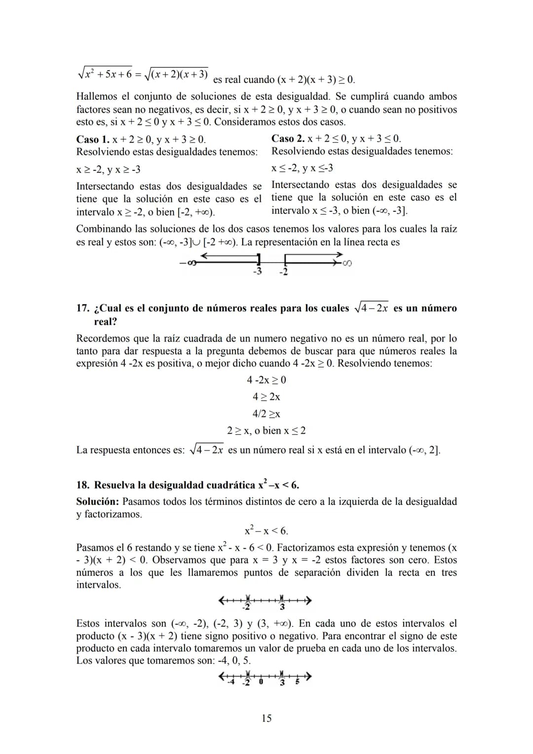 Contenido
Desigualdades
I. Desigualdades..
0. Introducción......
1. Propiedades de las desigualdades.
2. Intervalos..........
3. Problemas d