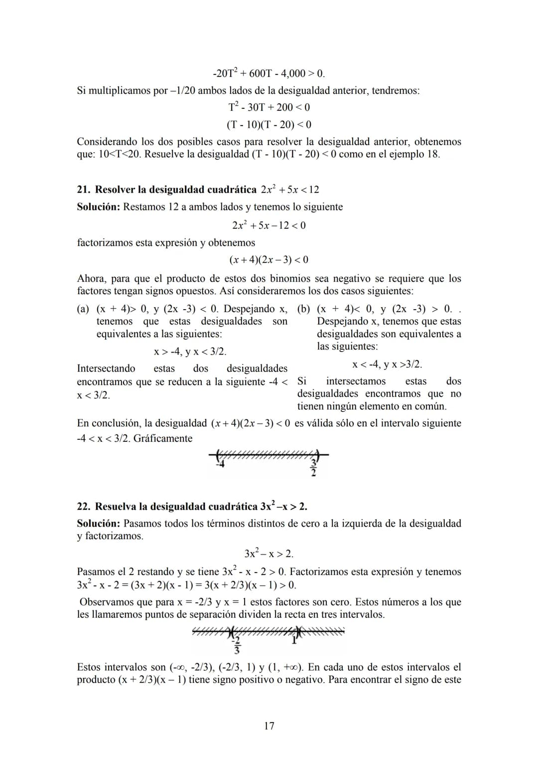 Contenido
Desigualdades
I. Desigualdades..
0. Introducción......
1. Propiedades de las desigualdades.
2. Intervalos..........
3. Problemas d