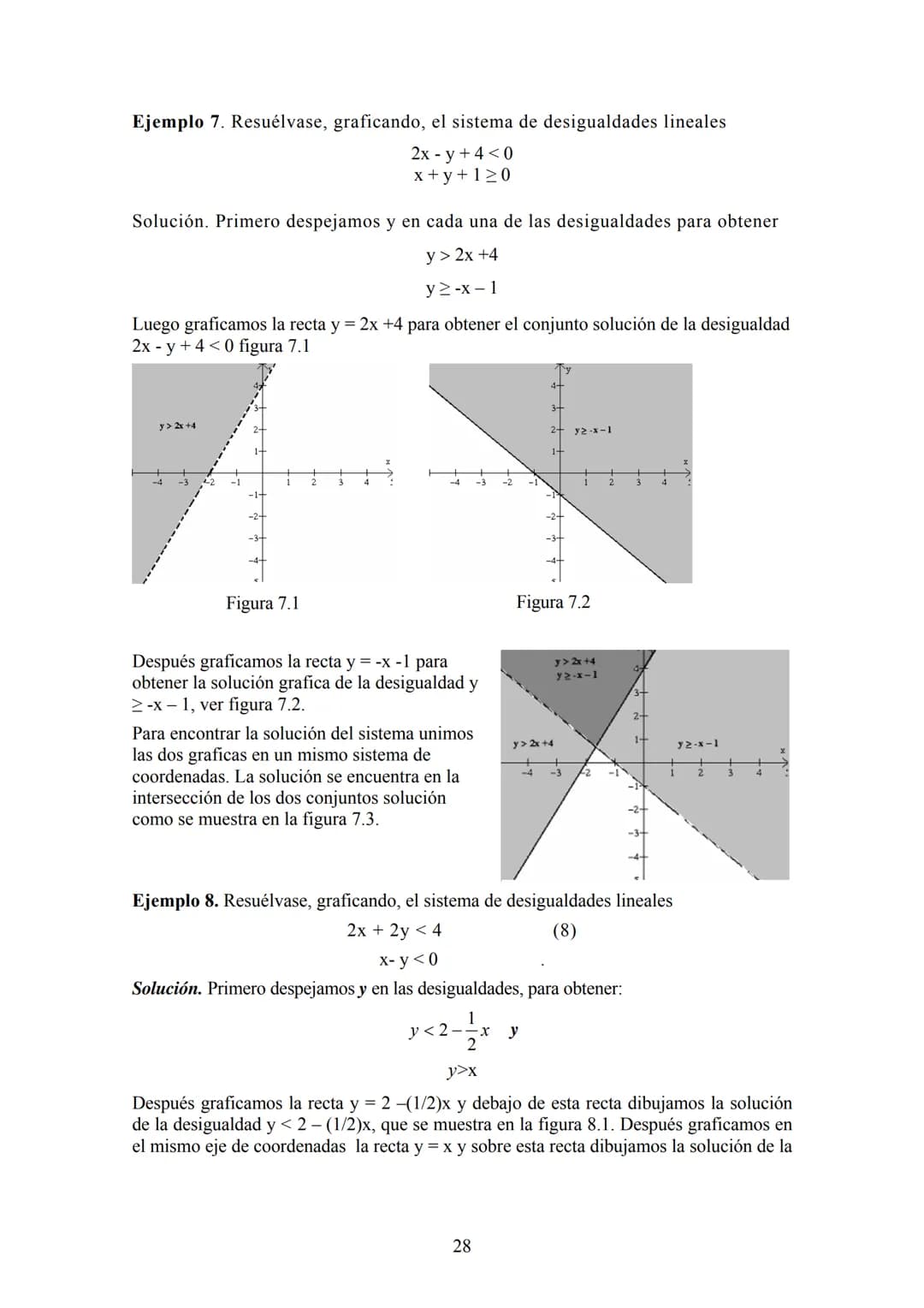 Contenido
Desigualdades
I. Desigualdades..
0. Introducción......
1. Propiedades de las desigualdades.
2. Intervalos..........
3. Problemas d