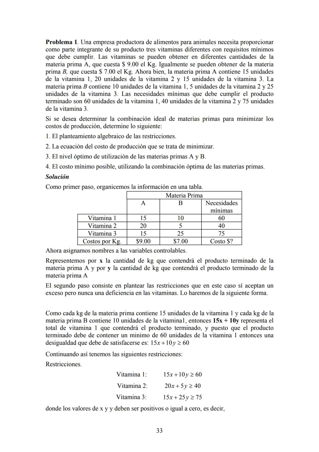 Contenido
Desigualdades
I. Desigualdades..
0. Introducción......
1. Propiedades de las desigualdades.
2. Intervalos..........
3. Problemas d
