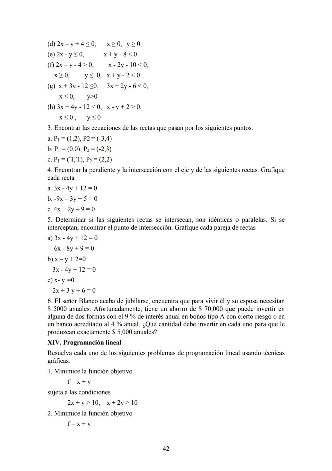 Contenido
Desigualdades
I. Desigualdades..
0. Introducción......
1. Propiedades de las desigualdades.
2. Intervalos..........
3. Problemas d