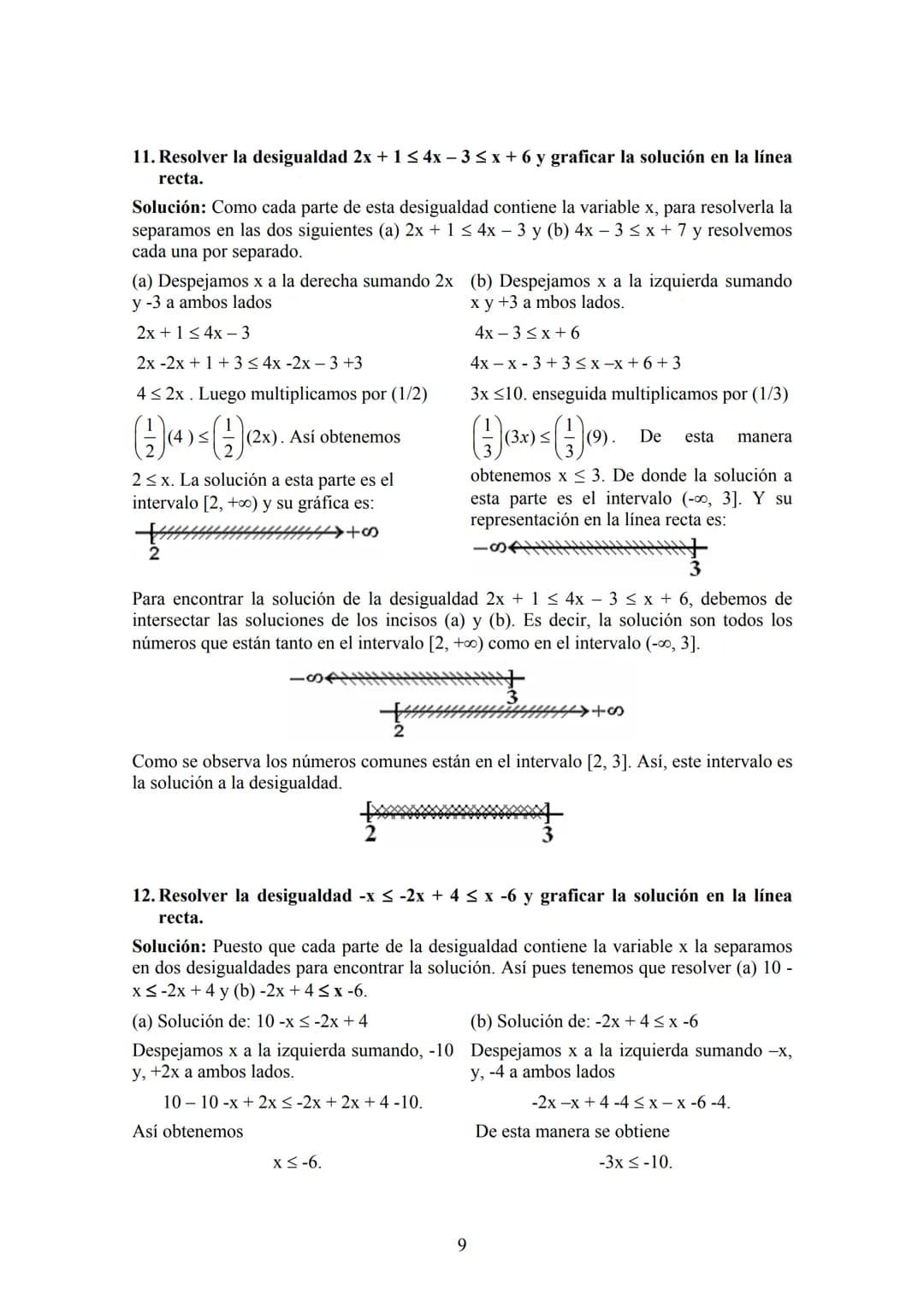 Contenido
Desigualdades
I. Desigualdades..
0. Introducción......
1. Propiedades de las desigualdades.
2. Intervalos..........
3. Problemas d