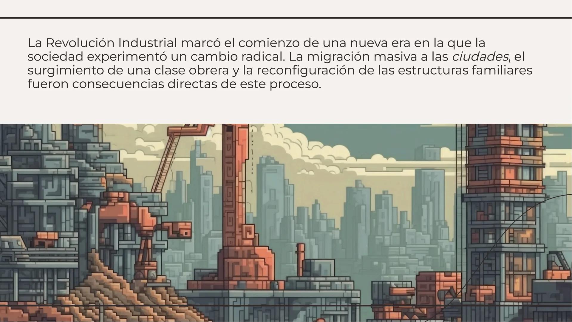 La Revolución Industrial:
Transformación de la Sociedad La Revolución Industrial fue un periodo de gran cambio que transformó la
sociedad a 