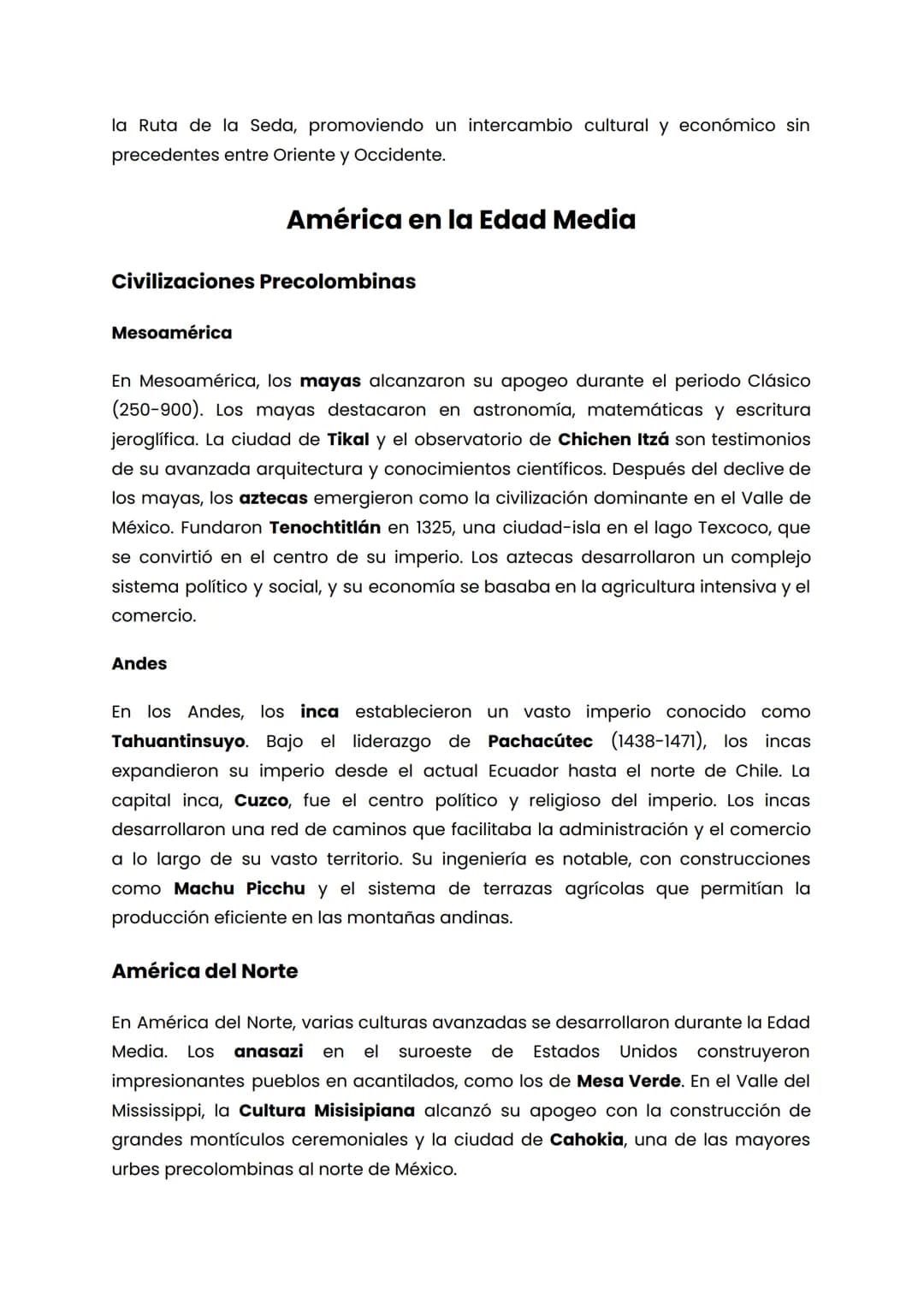 LA EDAD MEDIA
La Edad Media, comprendida entre la caída del Imperio Romano de Occidente en
476 y el descubrimiento de América por Cristóbal 