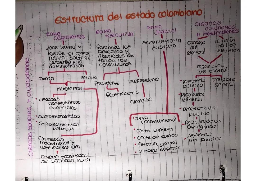 Constitución Política de Colombia de 1991: Resumen Estructural