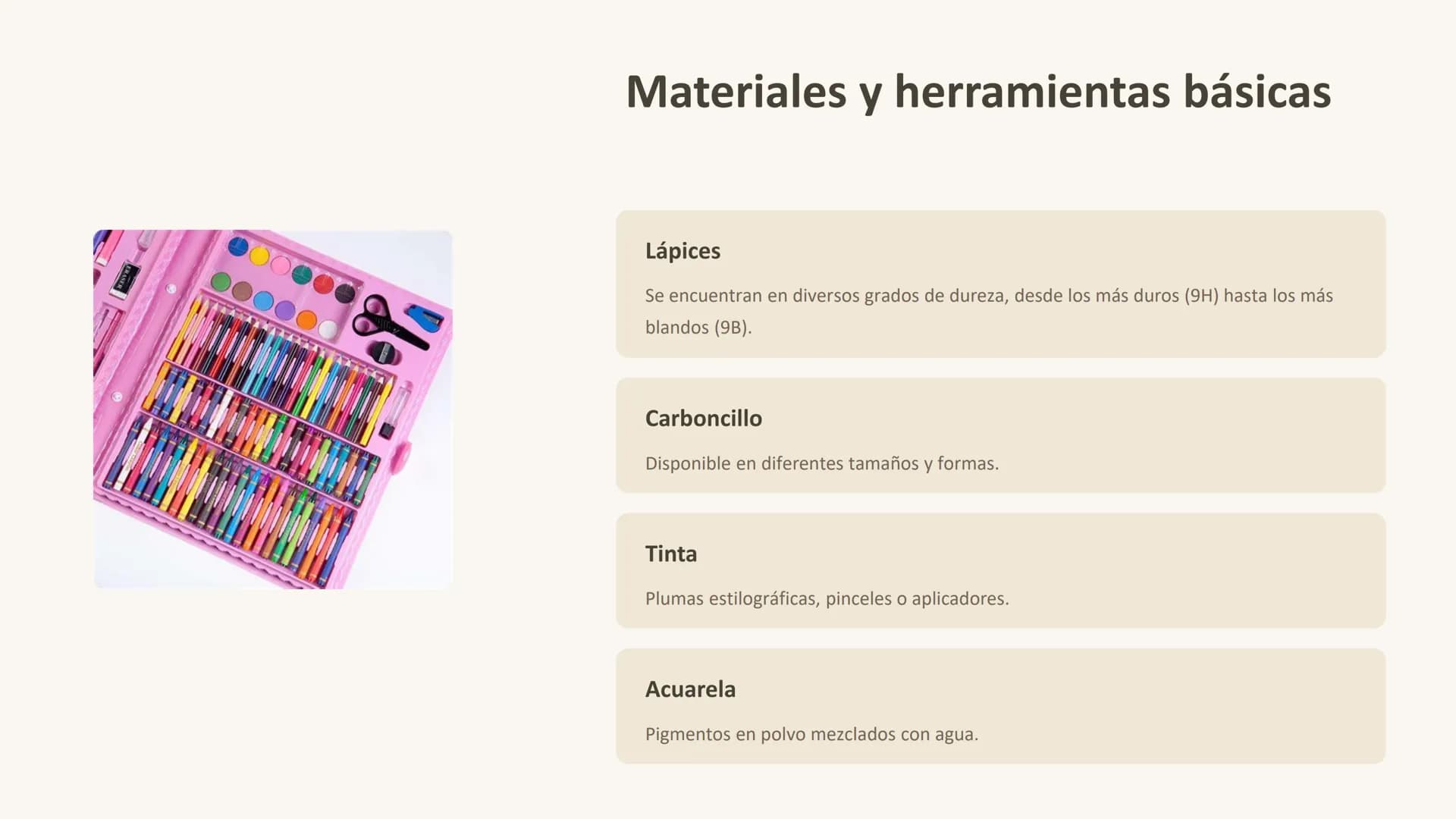 la pintura y el
dibujo
Este curso te permitirá explorar el apasionante mundo de la pintura y el
dibujo. Aprenderás las técnicas básicas, los