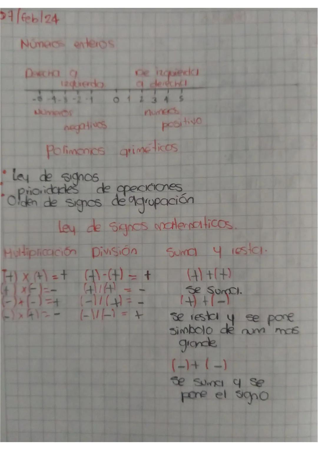 Ley de signos 