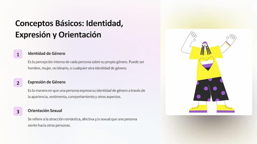 Género y Sexualidad:
Construcciones Sociales
Comprender el género y la sexualidad como
construcciones sociales es fundamental para una
socie