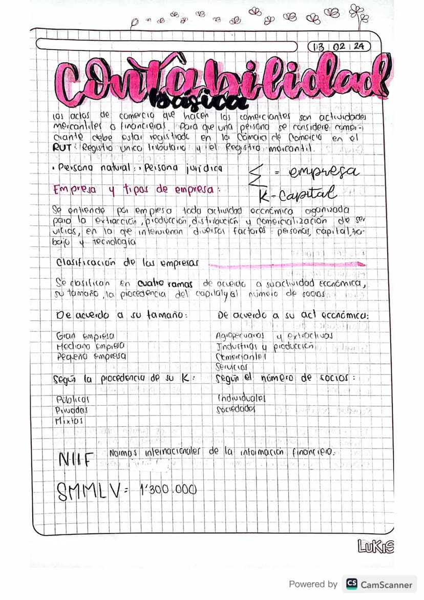 D3102124
Coutu dilidad
Los actos
de comercio que hacen los comerciantes son actividades
mercantiles o financieras para que una persona se co