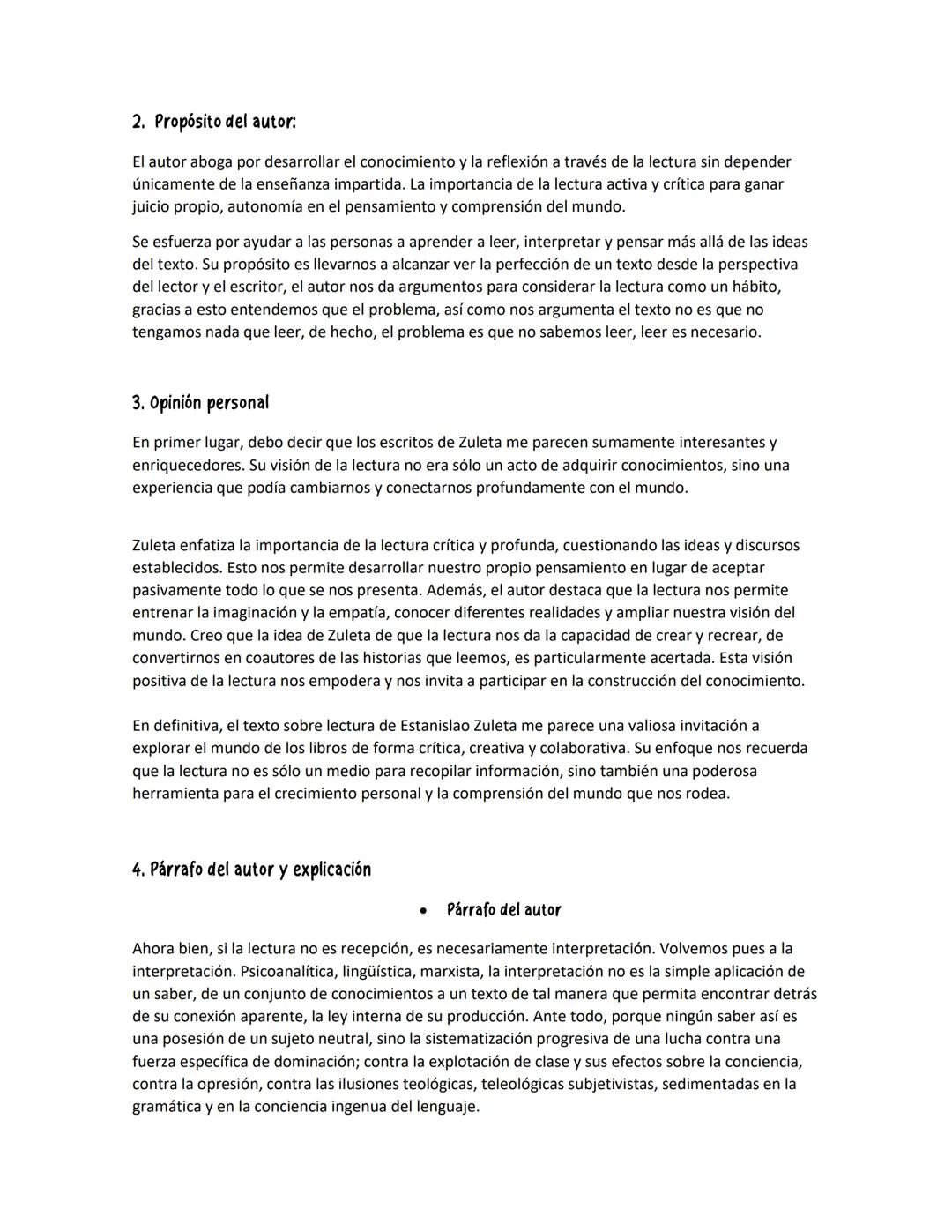 1.Mapa mental
Leer es trabajar
Leer efectivamente requiere
una interpretación fuerte
La mayor dificultad consiste en decir lo que
se sabe y 