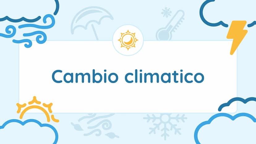 ی
Cambio climatico Índice
01 Introducción
02
causas del cambio climatico
03
evidencias del cambio climatico
04
fenomenos
05
medidas de mitig